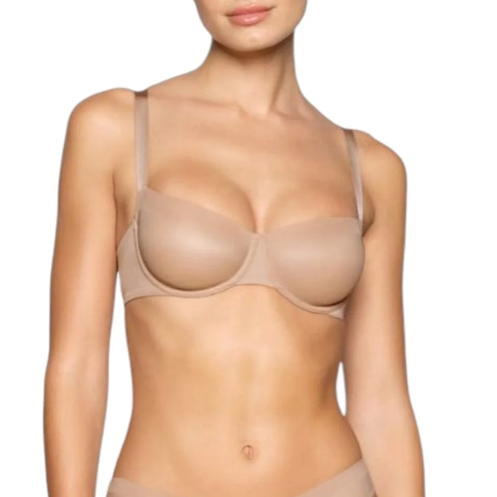 SKIMS No Show Molded Unlined Balconette Bra - Picture 1 of 12